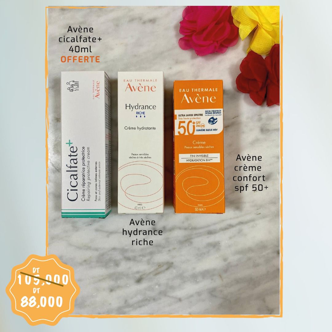 AVENE COFFRET ECRAN CREME CONFORT SPF50 50ML HYDRANCE RICHE