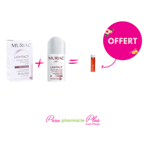  2 muriac lightact éclaircissant bille 50ml + lotion éclaircissant 30ml offerte
