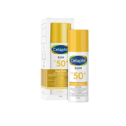 CETAPHIL SUN FACE FLUIDE INVISIBLE SPF50+  + TROUSSE OFFERTE 