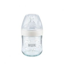  NUK BIB NATURE SENS 120ML EN VERRE 