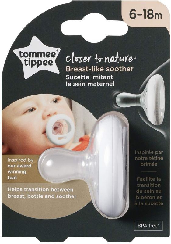 TOMMEE TIPPEE CLOSER TO NATURE BREAST LIKE SUCETTE 6-18M