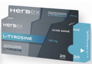 HERBEX L TYROSINE 300MG 20 CAPSULES 