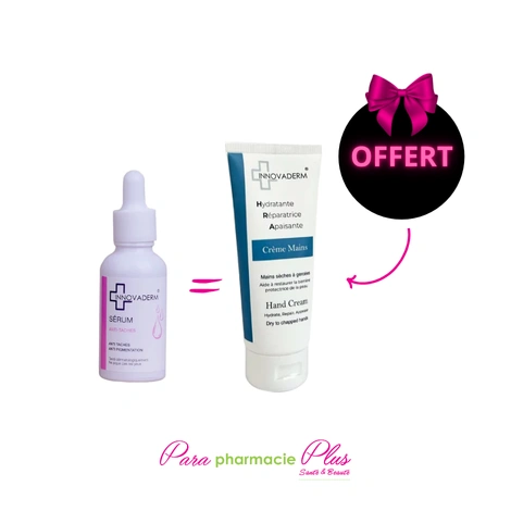  INNOVADERM SERUM ANTI TACHE 30ML + CREME HYDRATANTE 100ML OFFERTE 