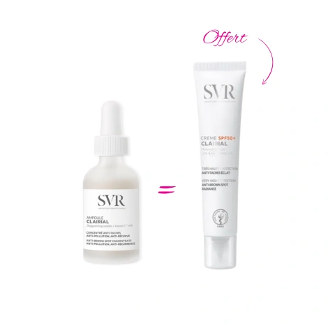  SVR CLAIRIAL AMPOULE + CLAIRIAL SPF 50 INVISIBLE OFFERT 