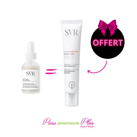  SVR CLAIRIAL AMPOULE + CLAIRIAL SPF 50 INVISIBLE OFFERT 