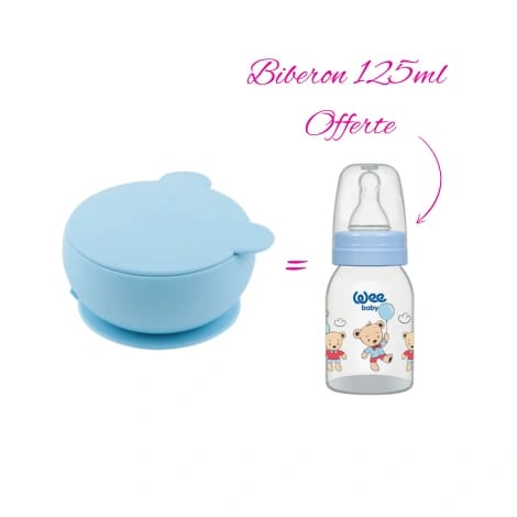  MINIKOIOI SET BLEU + BIBERON 125ML OFFERT  