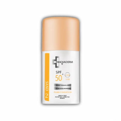  INNOVADERM FOND DE TEINT SPF 50+ FLUID 02 30ML 