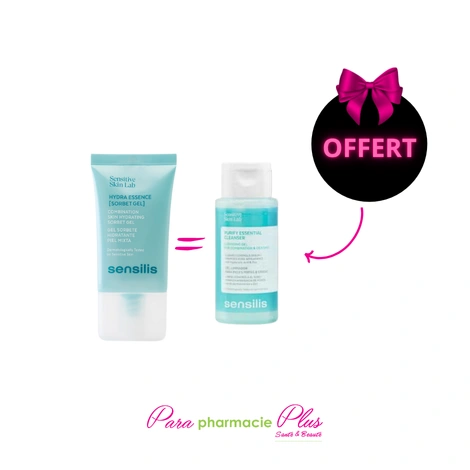  SENSILIS HYDRA ESSENCE GEL SORBET40ML +GEL 100 ML OFFERT 