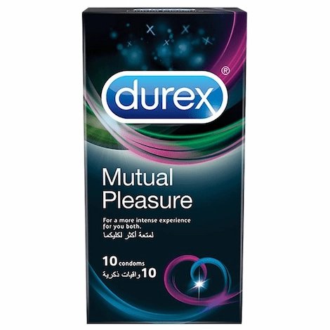 DUREX PRESERVATIF MUTUAL PLEASURE BT10 B/10