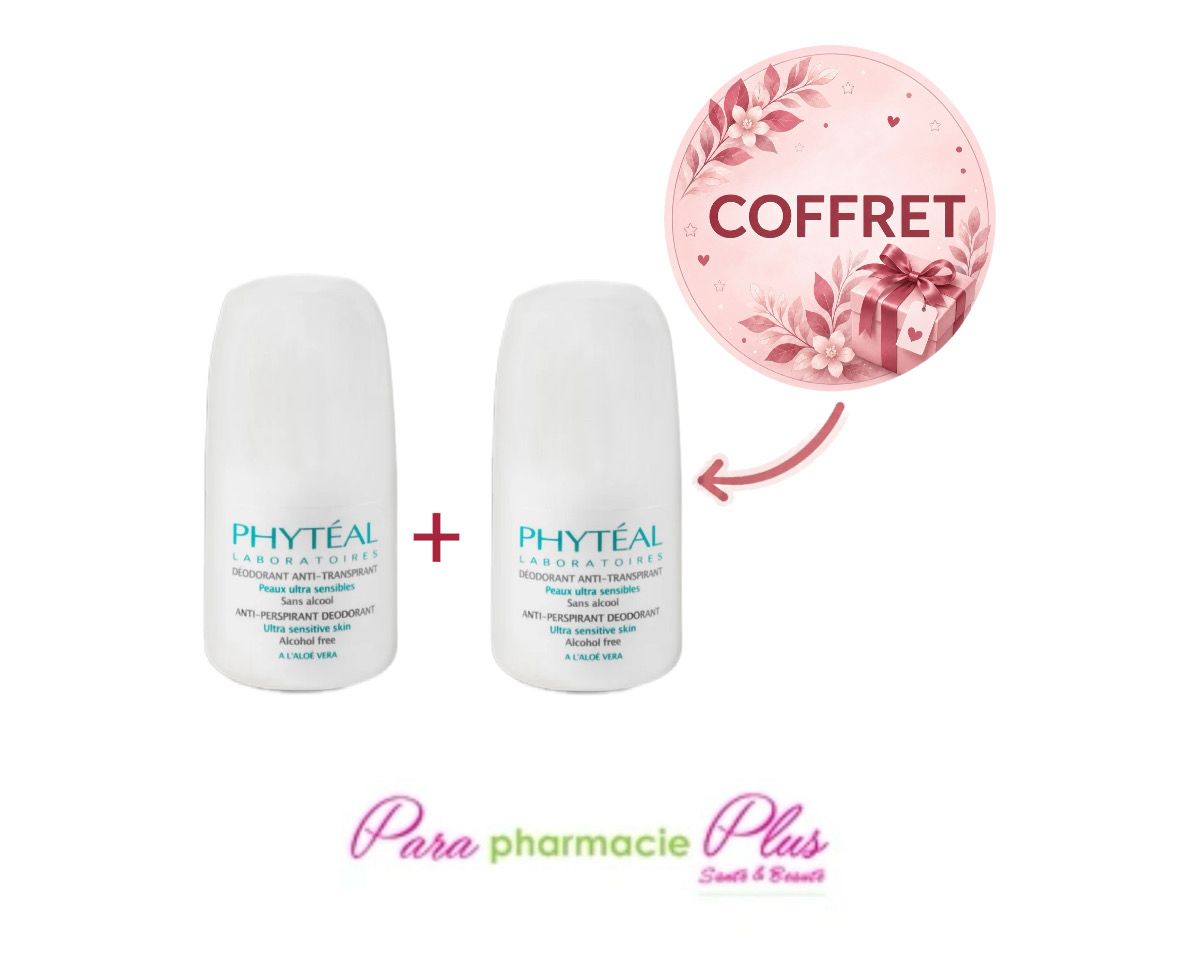  PHYTEAL ROLLON DEODORANT LOT DE 2