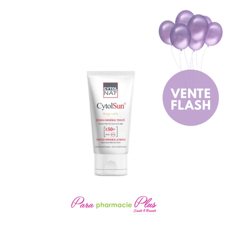  CYTOLNAT CYTOLSUN ECRAN SOLAIRE SPF 50+ BEIGE SABLE 50ML  
