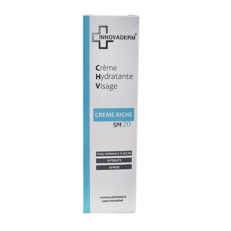  INNOVADERM CREME RICHE SPF20 PEAUX NORMALES A SECHES 50ML 