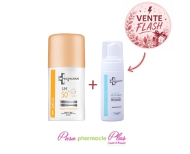  INNOVADERM FOND TEINTE 30ML 50SPF + MOUSSE NETTOYANTE 150ML OFFERTE TEINTE 1.5