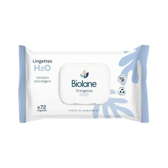  BIOLANE LINGETTES AU LAIT DE TOILETTE SENSITIVE 72 PIECES
