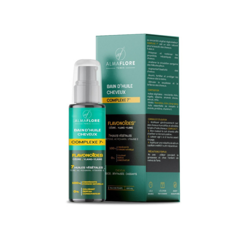  ALMAFLORE BAIN D HUILE POUR CHEVEUX  