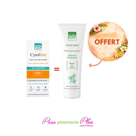  CYTOLNAT CYTOLSUN OIL CONTROL 50 ML +CYTOL BASI 50ML OFFERTE