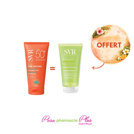  SVR SUN SECURE BLUR SPF 50+ 50ML +MINI GEL 55ML OFFERT