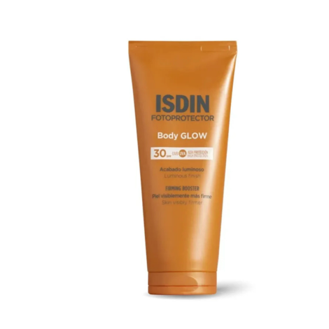  ISDIN Fotoprotector Body Glow SPF 30 – Lait Solaire Corps Effet Glow 200 ml