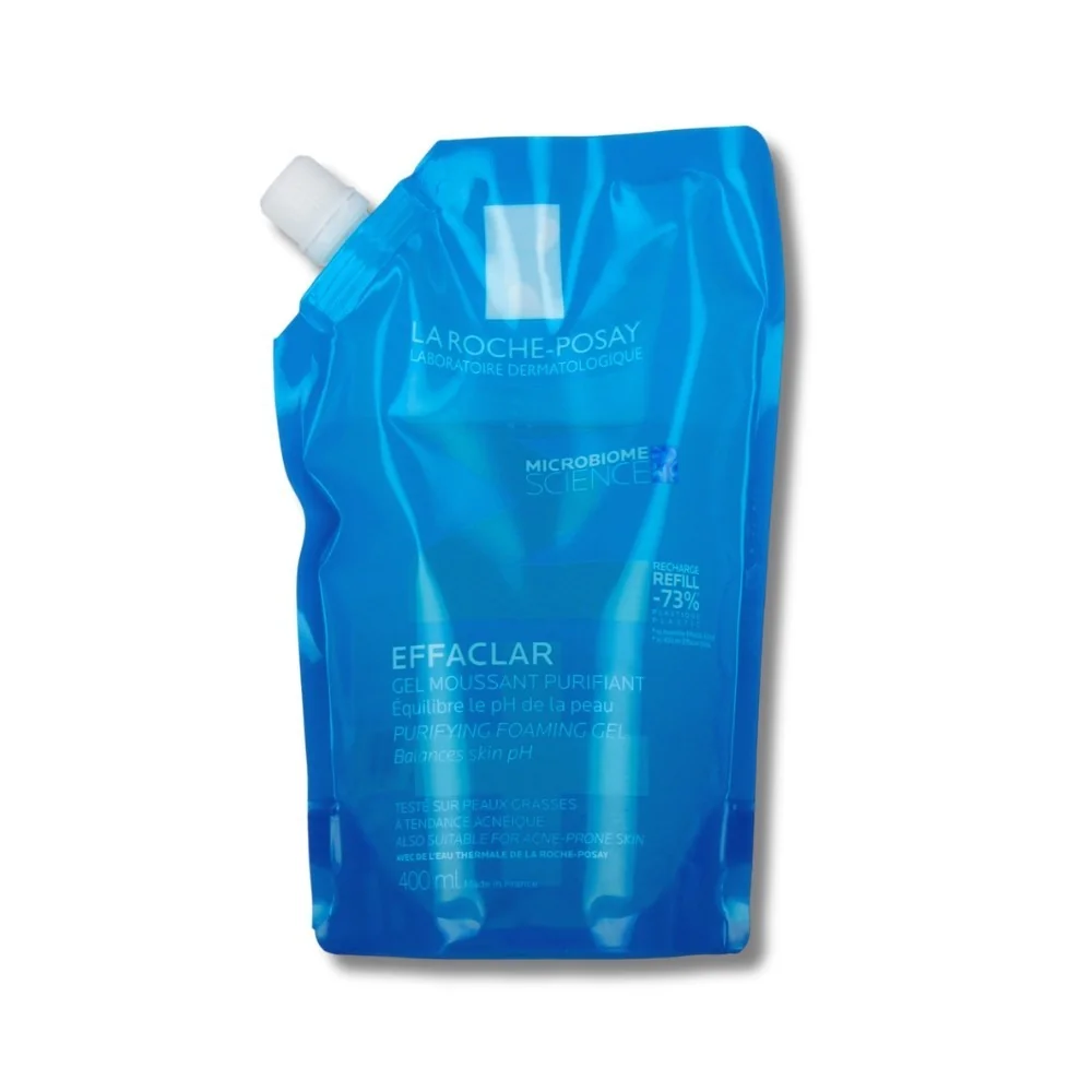  LA ROCHE-POSAY EFFACLAR GEL MOUSSANT PURIFIANT – RECHARGE 400 ML