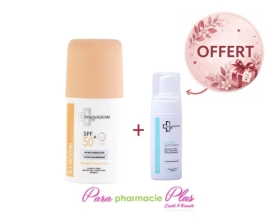  INNOVADERM FOND TEINTE 30ML 50SPF + MOUSSE NETTOYANTE 150ML OFFERTE TEINTE 01