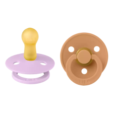  BIBS LOT DE 2 SUCETTES EN LATEX NATUREL TAILLE 2 6M+