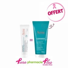  AVENE CLEANANCE COMEDOMED PEELING CREME 40ML + AVENE CLEANANCE GEL NETTOYANT 200ML OFFERT