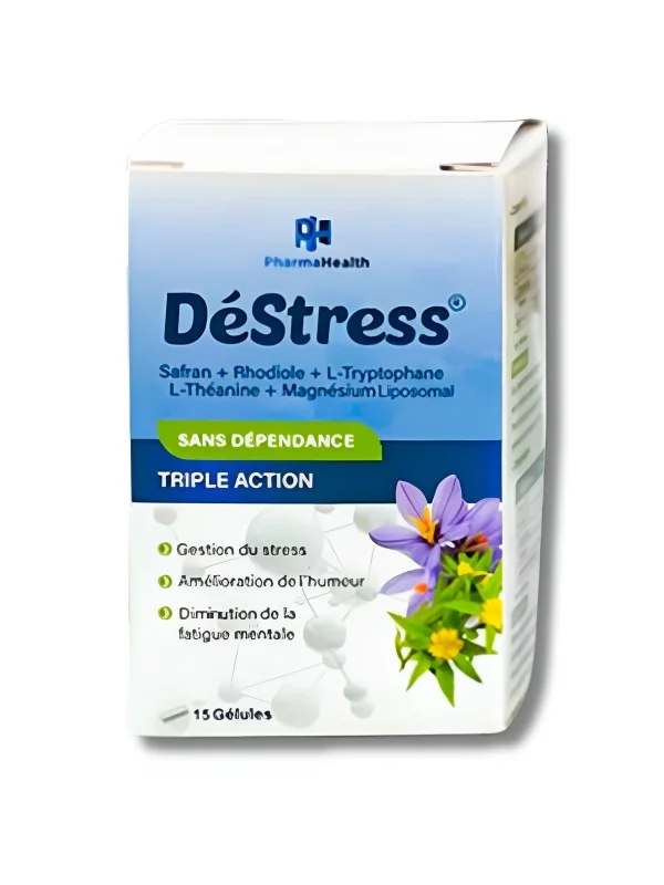  PHARMAHEALTH - DÉSTRESS 15 GÉLULES