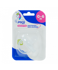  POCO SUCETTE SILICONE 0-6M 0-6M