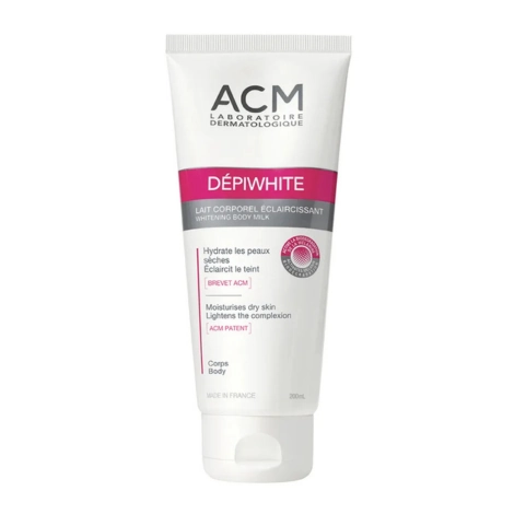  acm depiwhite lait corps éclaircissant 200ml