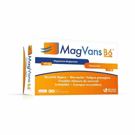  advans pharma magvans b6 30gelules