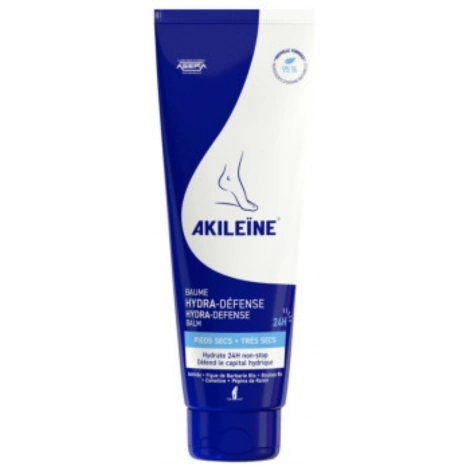  akileine baume hydra défense pieds très secs 125ml