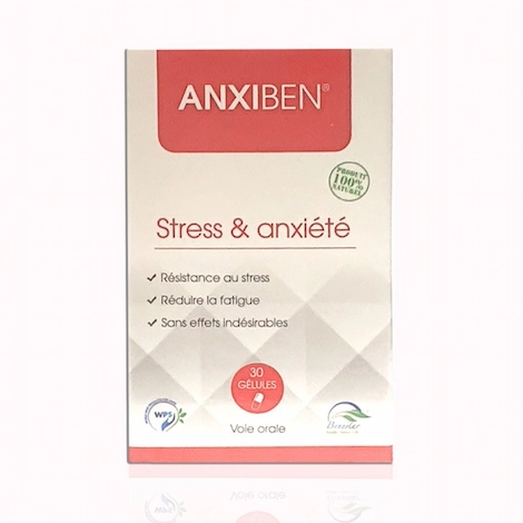  ANXIBEN STRESS & ANXIÉTÉ 30 GÉLULES 