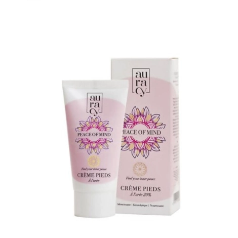  auracy peace of mind crème pieds à l'urée 20% 50gr