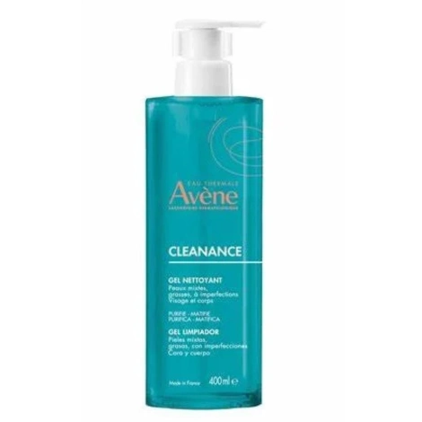  avene cleanance gel nettoyant 400ml