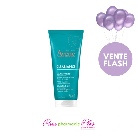  avene cleanance gel nettoyant 200ml