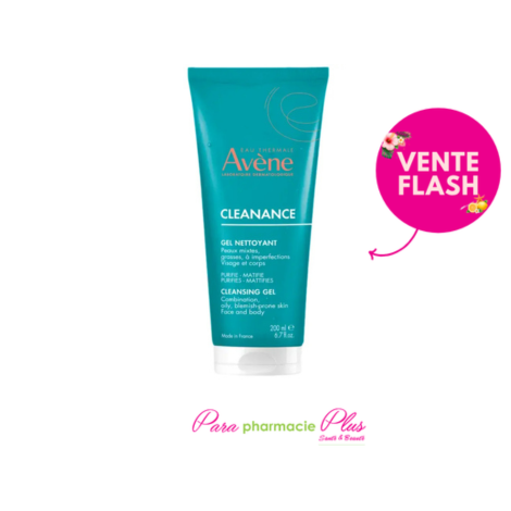  avene cleanance gel nettoyant 200ml