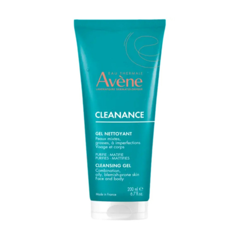  avene cleanance gel nettoyant 200ml