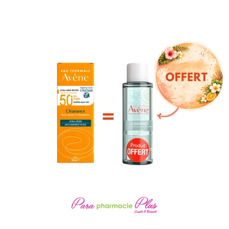  avene cleanance spf50 ultra leger anti imperfection 50ml