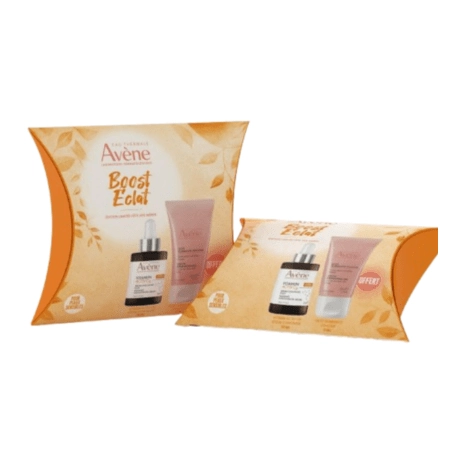  AVENE COFFRET ECLAT SERUM VITAMIN CG + AVENE GELEE GOMMANTE DOUCEUR 50ML OFFERT  