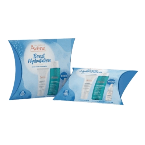  AVENE COFFRET HYDRATATION CREME AVENE HYDRANCE LIGHT + AVEN CLEANANCE GEL NETTOYANT + SERUM HYDRANCE BOOST  