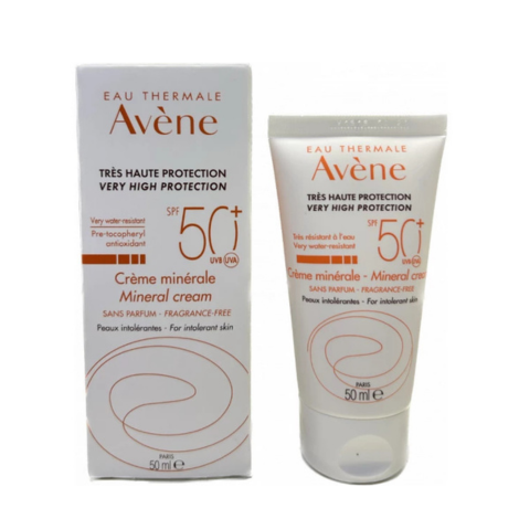  avene creme minerale haute protection spf50 50ml