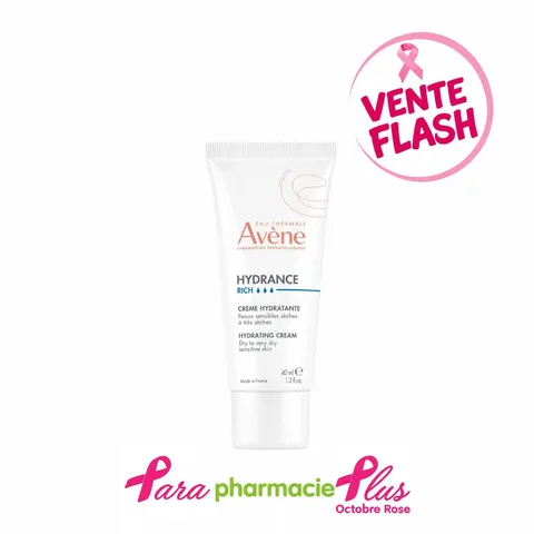  avene hydrance crème riche 40ml