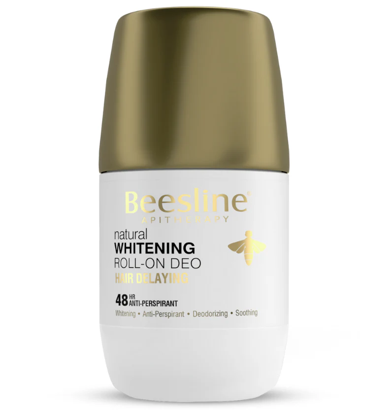  beesline natural whitening roll on hair delaying 50ml