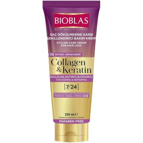  bioblas crème coiffante anti chute 250ml