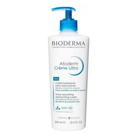  bioderma atoderm crème hydratante ultra nourrissante 500ml