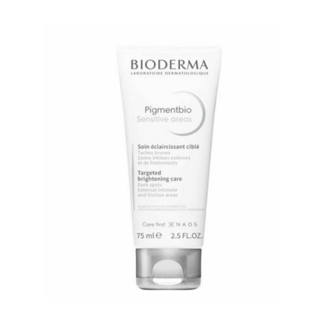  bioderma pigmentbio sensitive areas soin éclaircissant cible 75ml
