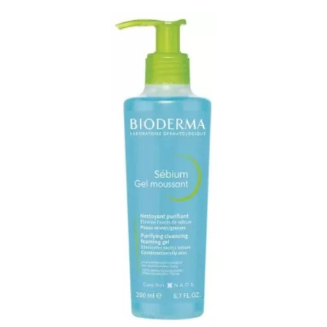  bioderma sebium gel moussant 200ml