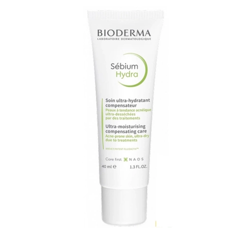  bioderma sebium hydra soin hydratant compensateur 40ml