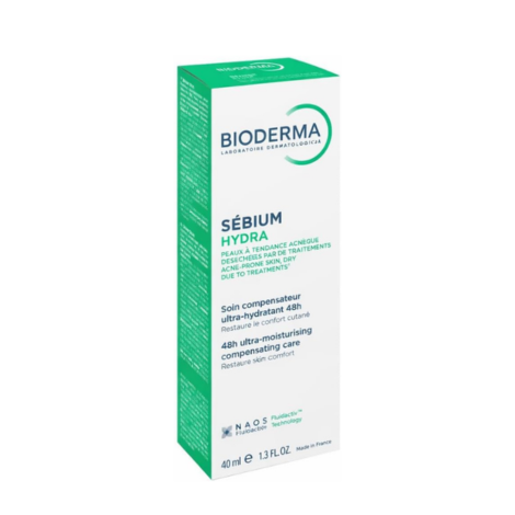  bioderma sebium hydra soin hydratant compensateur 40ml