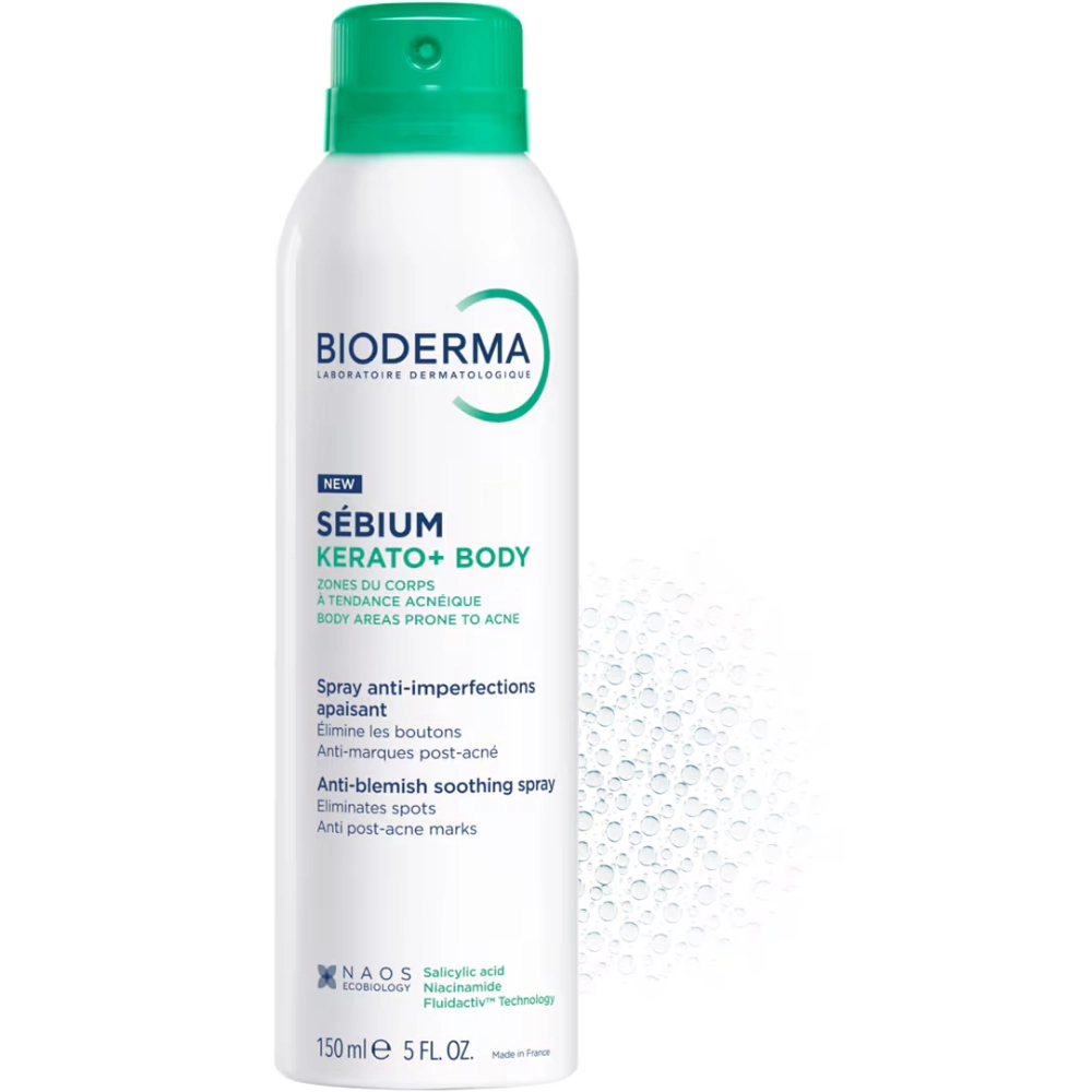  Bioderma Sébium Kerato+ Spray Corps 150 ml 